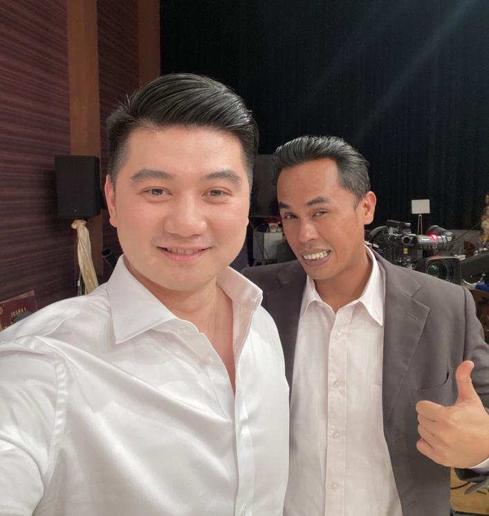 Lord Adi dan Chef Arnold. (Twitter/ArnoldPoernomo)