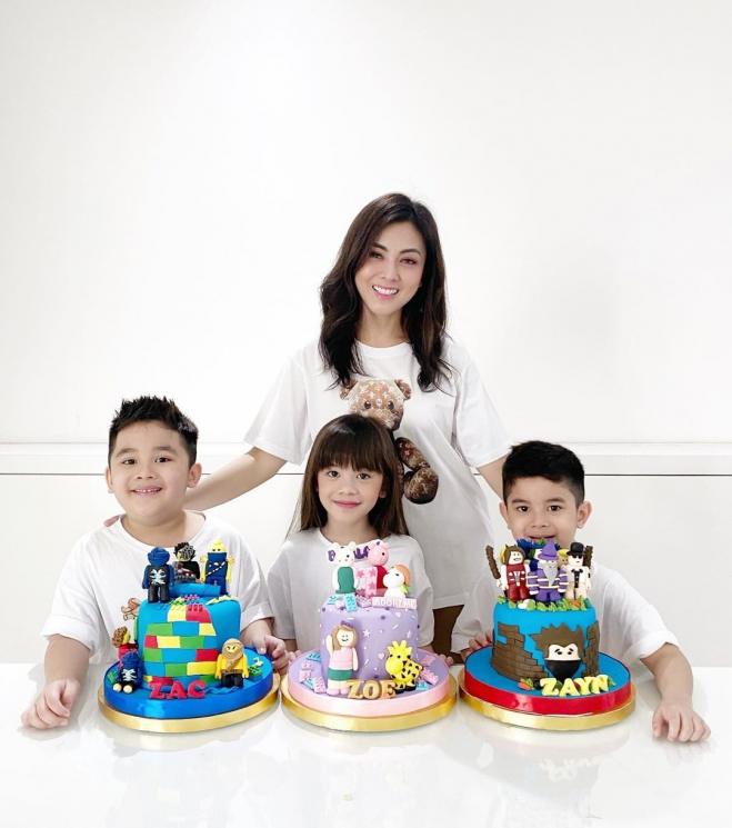 Dhena Devanka dan anak-anaknya (instagram.com)