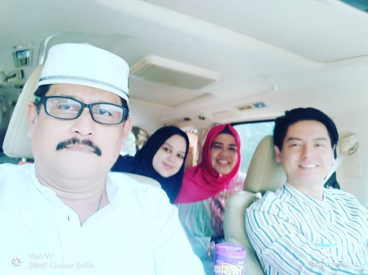 Potret Cut Meyriska dan Ayahnya (Instagram/@ir.suryadi_ak)