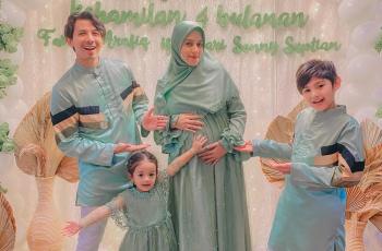 7 Potret Fairuz A Rafiq Pamer Baby Bump: Minta Doa agar Kehamilan Lancar