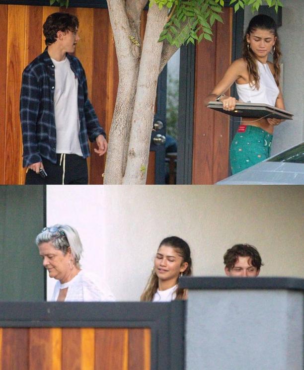 Potret Tom Holland dan Zendaya (instagram/@tomdayadaily)