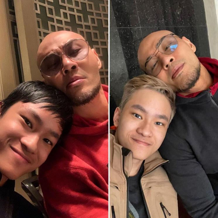 Potret Deddy Corbuzier dan Azka. (Instagram/@azkacorbuzier)