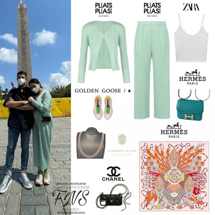 Harga Outfit Nagita Slavina di Turki (instagram/@fashion_nagitaslavina)
