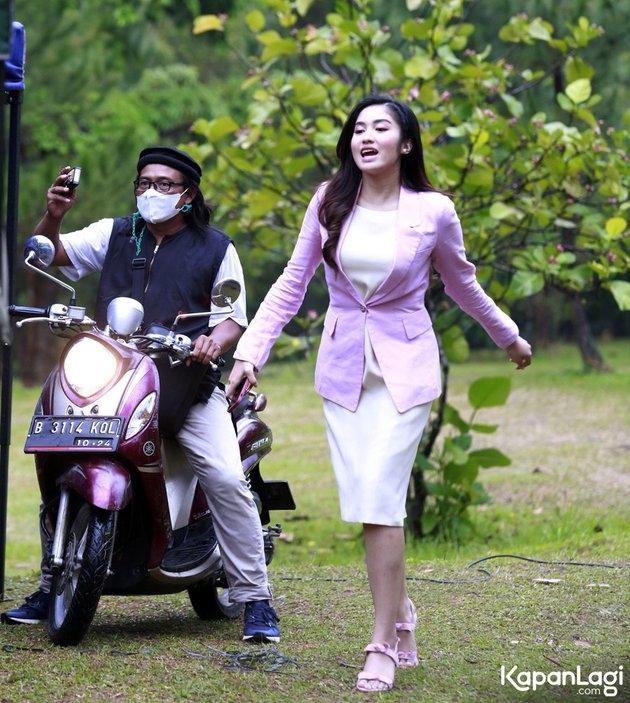 Pemain Buku Harian Seorang Istri 'Ngojek' (Kapanlagi/Muhammad Akrom Sukarya/mag)