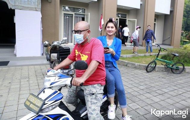 Pemain Buku Harian Seorang Istri 'Ngojek' (Kapanlagi/Muhammad Akrom Sukarya/mag)