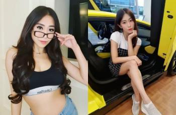8 Potret Thata Anma yang Polisikan Putra Ahok, Seksi dengan Supercar Warna-warni