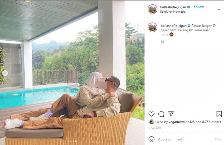 Bella Shofie dan Daniel Rigan. (Instagram/bellashofie_rigan)
