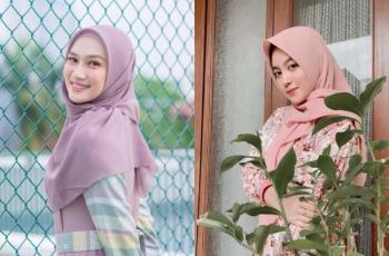 Gemas! Melody Laksani Tak Tahan Perbaiki Kerudung Nabilah Ayu saat Hang Out