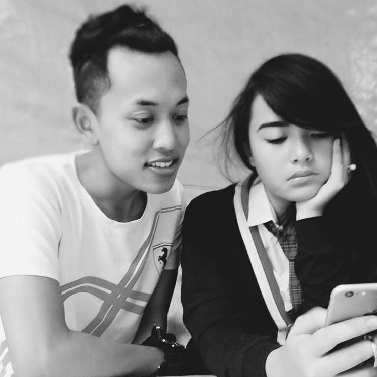 Amanda Manopo dan asisten pribadinya. (Instagram/@amandamanopo)