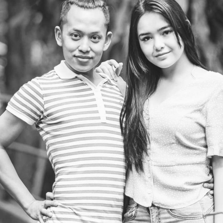 Amanda Manopo dan asisten pribadinya. (Instagram/@amandamanopo)
