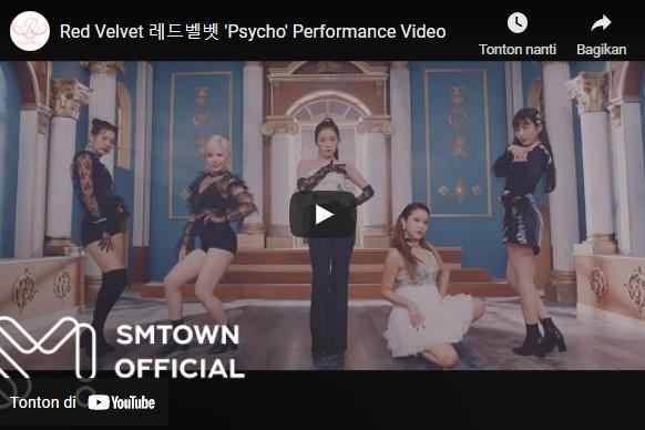 Dance version dari Psycho - Red Velvet (YouTube)