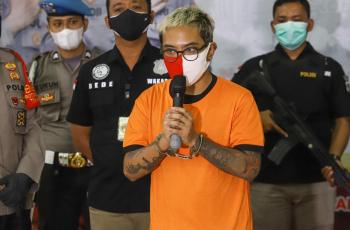 FOTO: Coki Pardede Minta Maaf dan Menyesal Pakai Narkoba