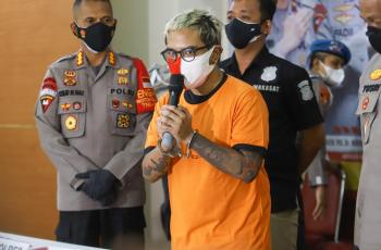 FOTO: Coki Pardede Minta Maaf dan Menyesal Pakai Narkoba
