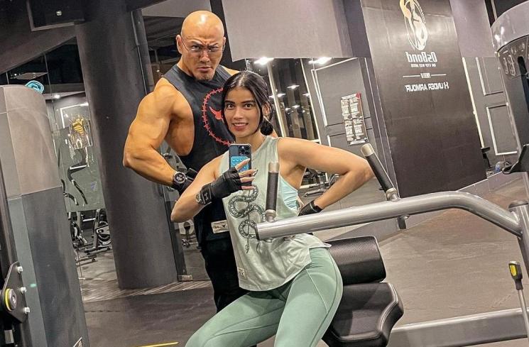 Potret Sabrina Chairunnisa Pamer Badan Kekar. (Instagram/ sabrinachairunnisa_)