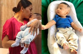 11 Potret Baby Erlangga Anak Tata Janeeta, Ganteng dan Gemesin Banget