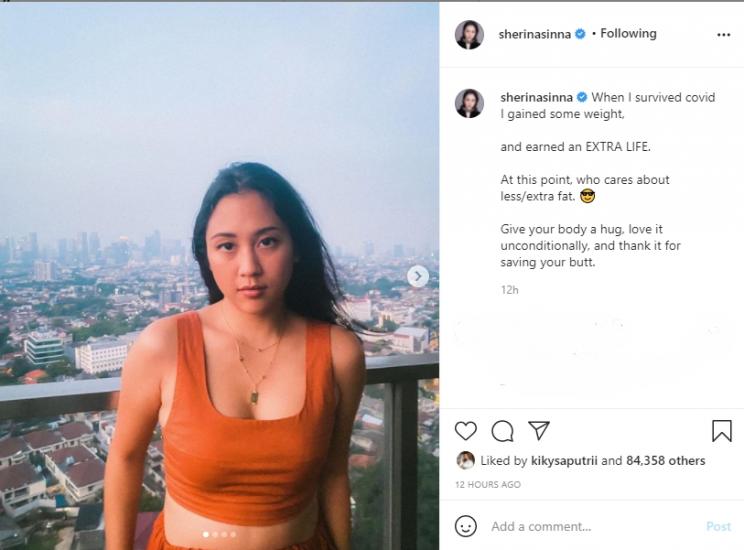 Sherina Munaf. (Instagram/sherinasinna)