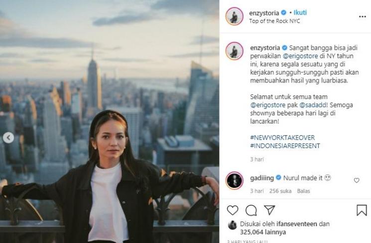 Enzy Storia (Instagram.com)