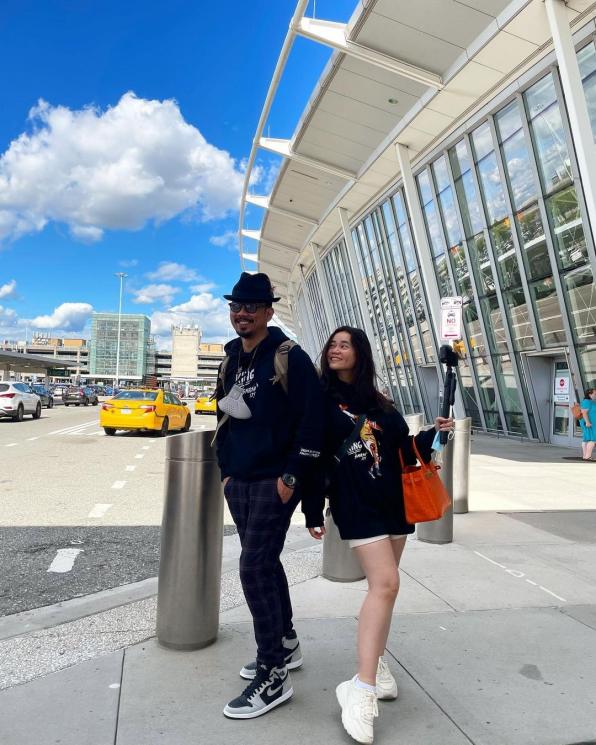 Gaya Olivia Allan di New York (Instagram/@oliviasumargo)