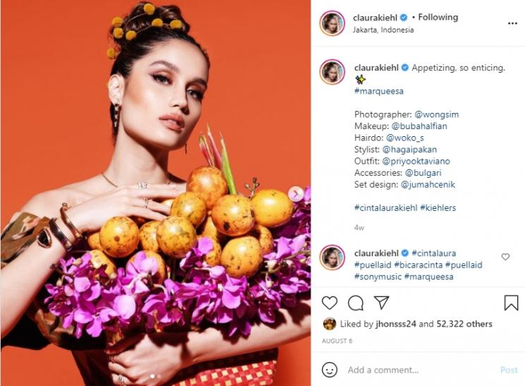 Pesona Cinta Laura di Video Klip Terbaru(Instagram/@claurakiehl)