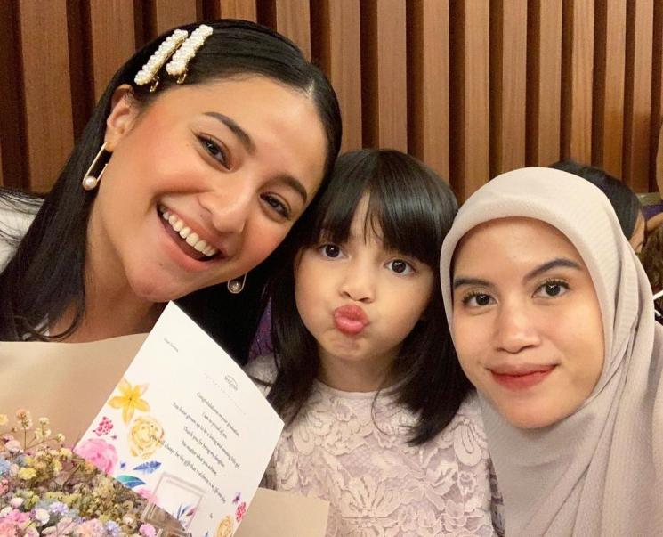 Potret Kompak Marshanda dan Nesyana Istri Ben Kasyafani. (Instagram/marshanda99)