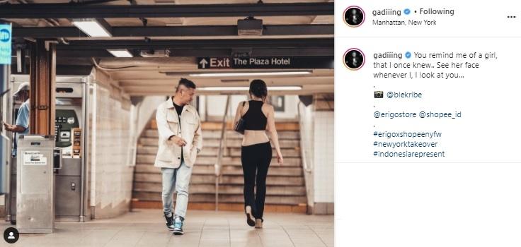 Gading Marten. (Instagram/@gadiiing)