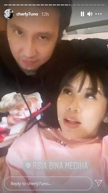 Momen Cherly Juno Eks CherryBelle Melahirkan (Instagram/@cherly7uno)