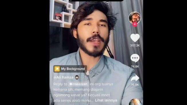 Selebgram Ali Hamza [Tik Tok/@alinezad]