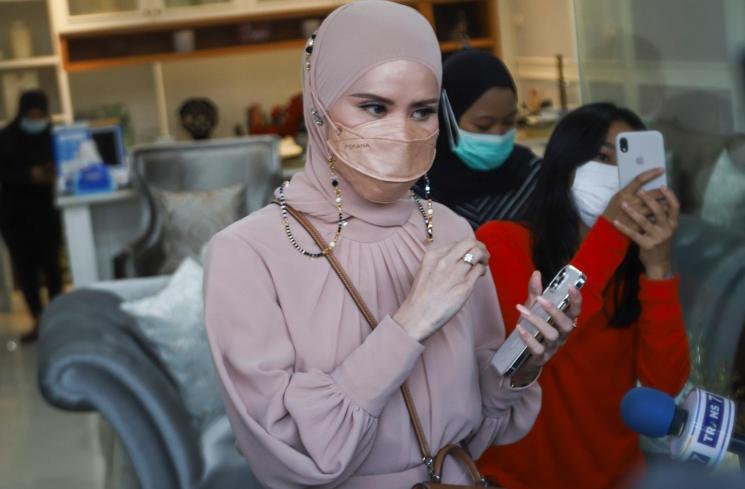 Angel Lelga. [MataMata.com/Alfian Winanto]