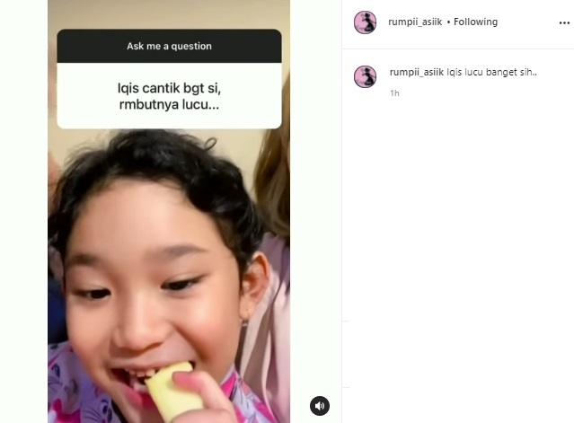 Bilqis anak Ayu Ting Ting. (Instagram)