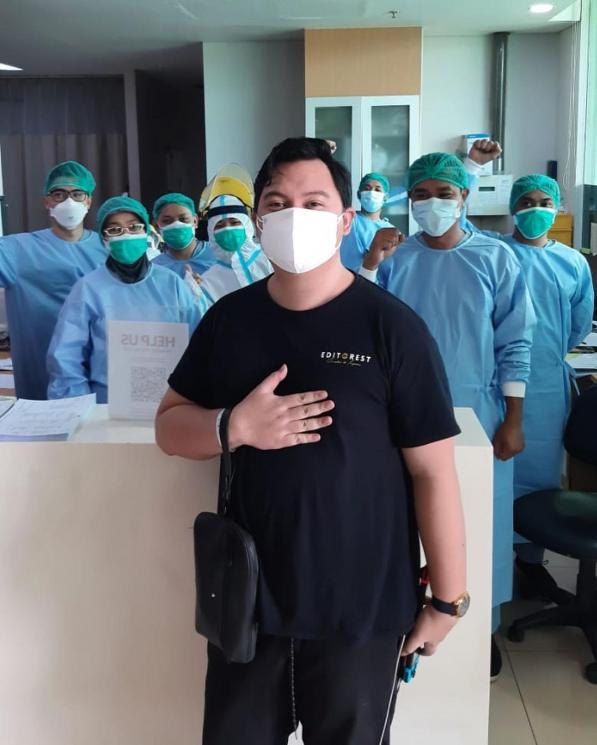 Chandra Liow Akui Nyaris Meninggal karena Positif Covid-19. (Instagram/chandraliow)
