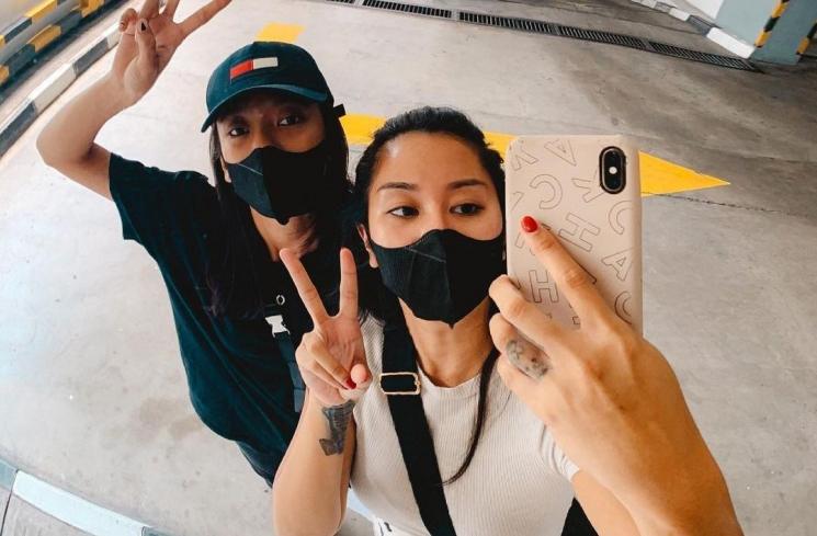 Momen Mesra Chika Kinsky dan Yumi Kwandy (Instagram/@just.yumi)