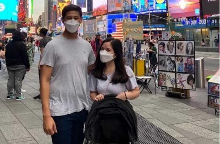 Potret Tasya Kamila di New York (Instagram/@tasyakamila)