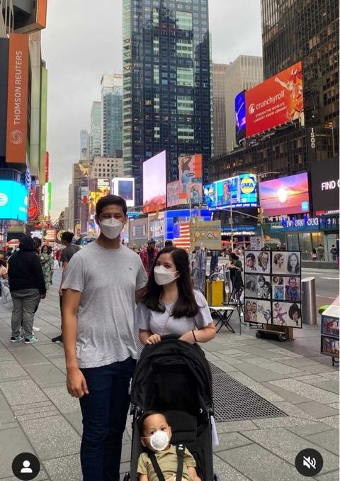 Potret Tasya Kamila di New York (Instagram/@tasyakamila)