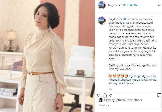 Dian Nitami. (Instagram/@bu_deedee)