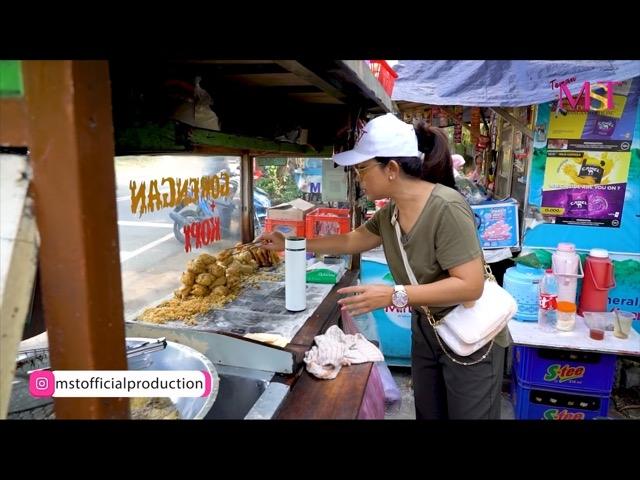 Potret Mayangsari Makan di Warung Kaki Lima (YouTube/MAYANGSARI OFFICIAL)