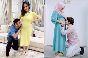 6 Adu Gaya Bumil Nagita Slavina dan Aurel Hermansyah: Keduanya Selalu Tampil Anggun!