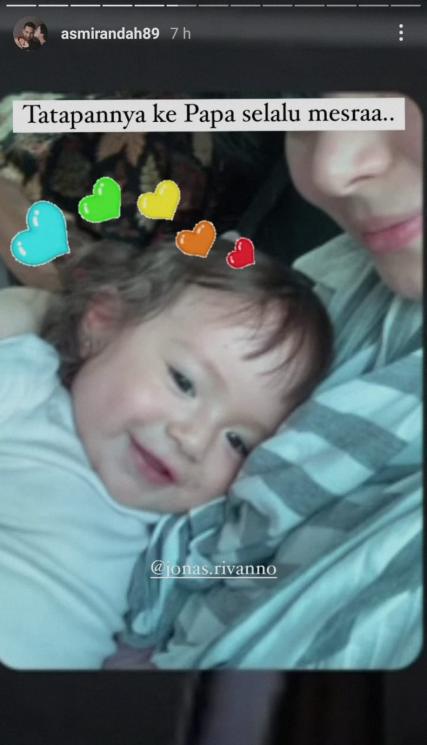 Asmirandah dan Baby Chloe (Instagram/@asmirandah89)