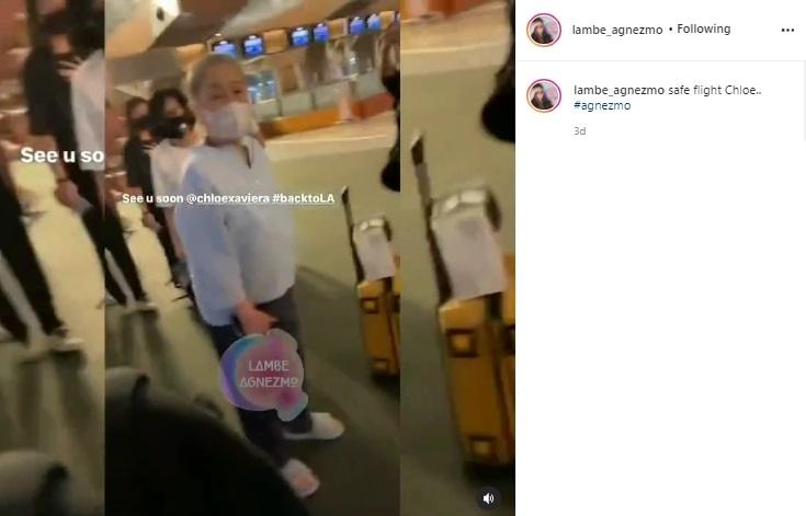 Kesederhanaan ibu Agnez Mo. (Instagram)
