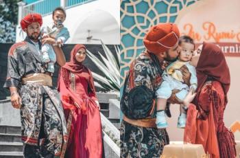 9 Potret Ulang Tahun Pertama Baby Air Bertema Kerajaan Turki, Gemes Banget!