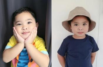 13 Potret Gemas Ibrahim Muhammad Abdullah Putra Oki Setiana Dewi, Mirip Oppa Korea?