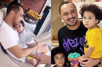 6 Potret Giring eks Nidji Momong Anak, Sosok Ayah yang Penuh Kasih Sayang