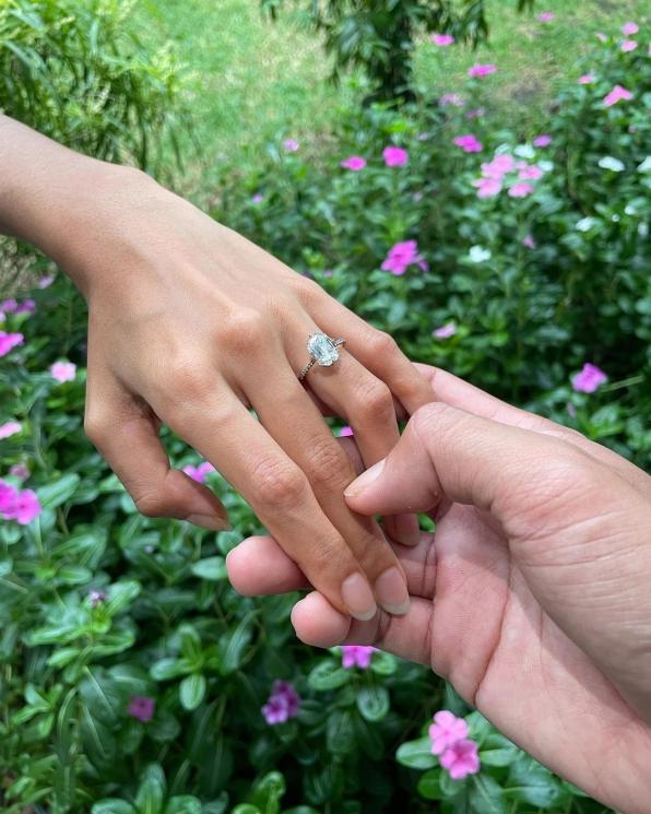 Potret Eva Celia dilamar. (Instagram/@evacelia)
