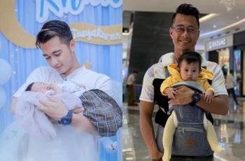 8 Potret Eza Gionino Momong Anak: Ayah dan Suami Idaman Banget!