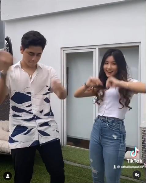 Potret Athalla Naufal dan Shannon (Instagram/@athallanaufal7)