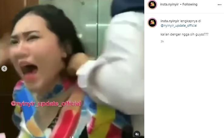 Via Vallen teriak histeris ketakutan dengar suara misterius. (Instagram)