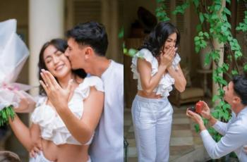 8 Potret Romantis Jessica Iskandar Dilamar Vincent Verhaag, Tak Sungkan Pamer Ciuman Bibir!
