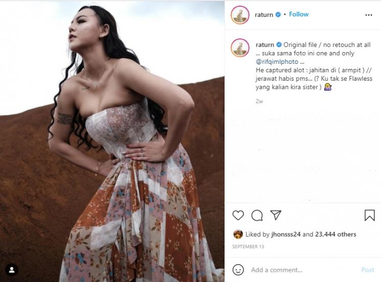 Pesona Ratu Rizky Nabila (Instagram/@raturn)