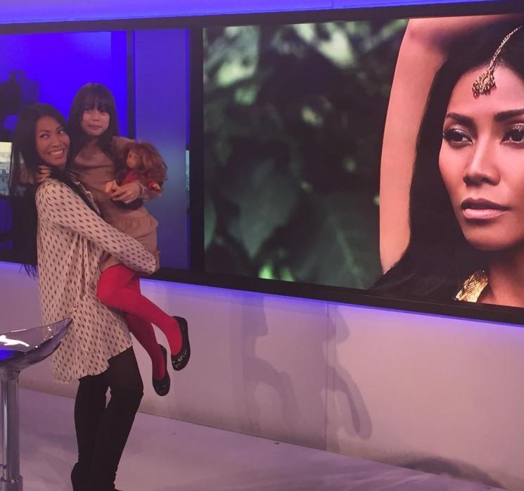 Kirana Cipta Montana Sasmi, putri Anggun C Sasmi. (Instagram/@anggun_cipta)