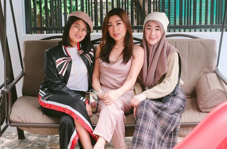 Kebersamaan Larissa Chou dan Cathleen Tricia (Instagram/@larissachou)