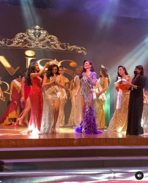 Millen Cyrus juara Miss Queen Indonesia 2021. (Instagram/missqueen_indonesia)